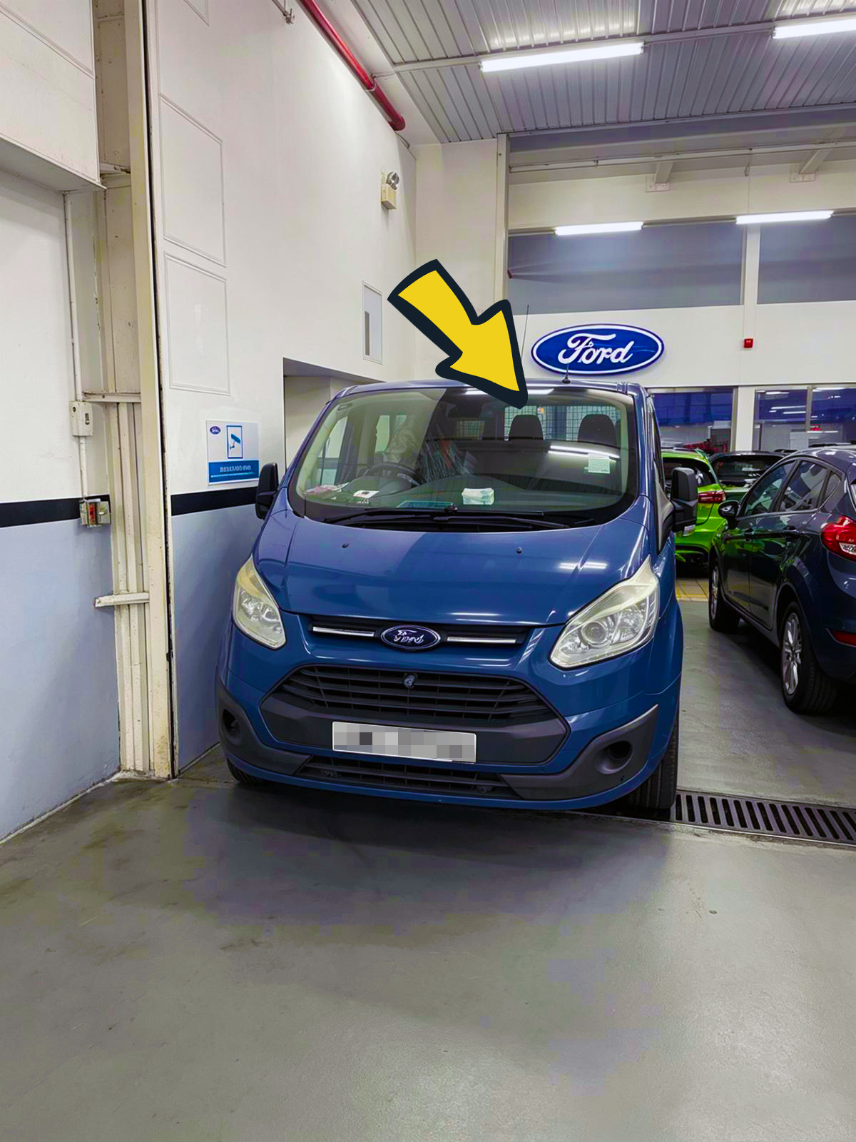 Ford 原廠服務中心 現場照